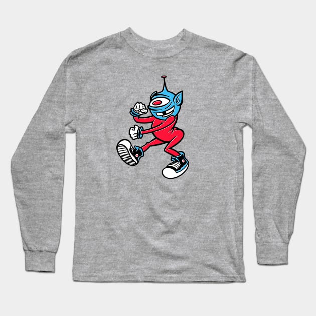 Skankor the Skalien! Long Sleeve T-Shirt by GiMETZCO!